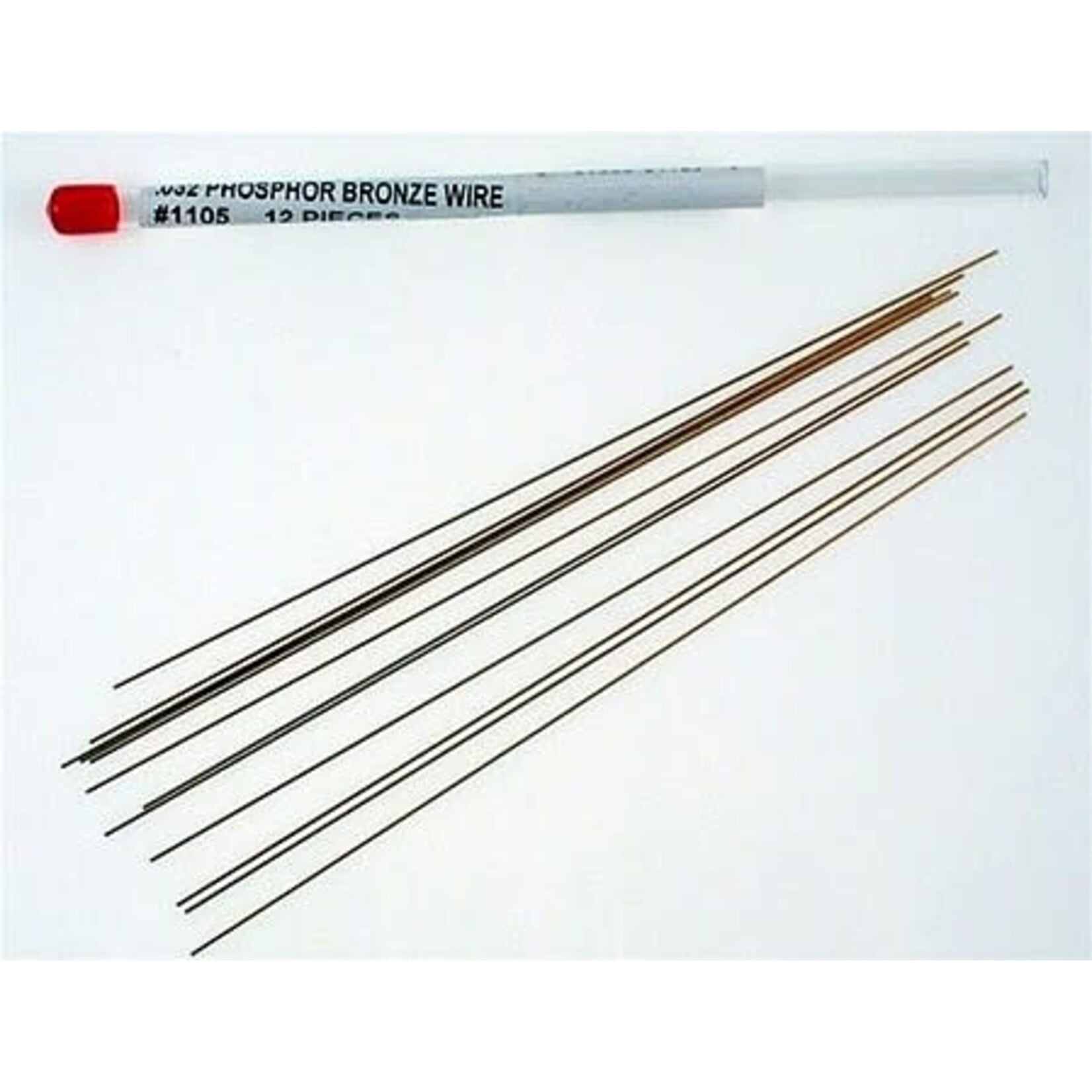 Tichy 1105 Phosphor Bronze Wire 8"L .032" Dia - 12