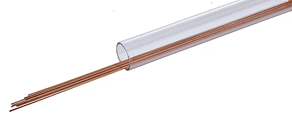 1106 Phosphor Bronze Wire 8"L .0125" Dia - 12
