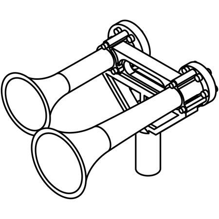 1206 HO Horn Leslie S-2M (3)