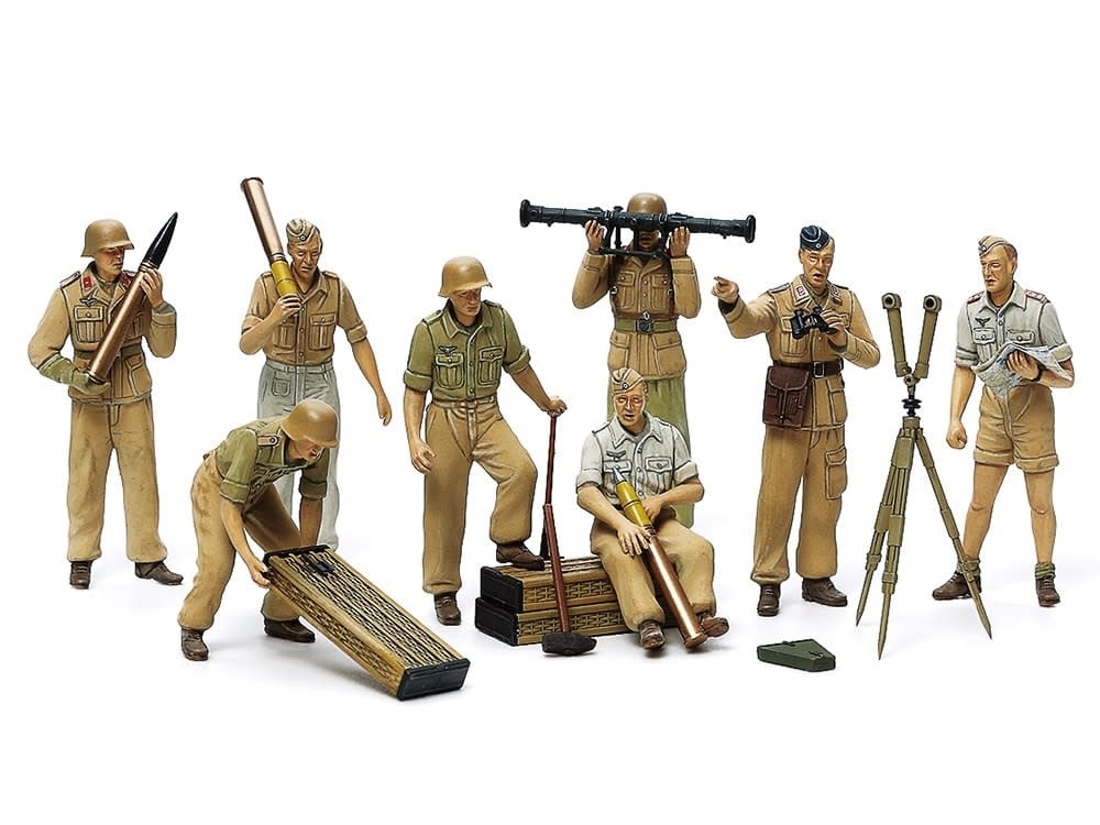35343 1/35 German Artillery Crew Afr cor Luftwaffe