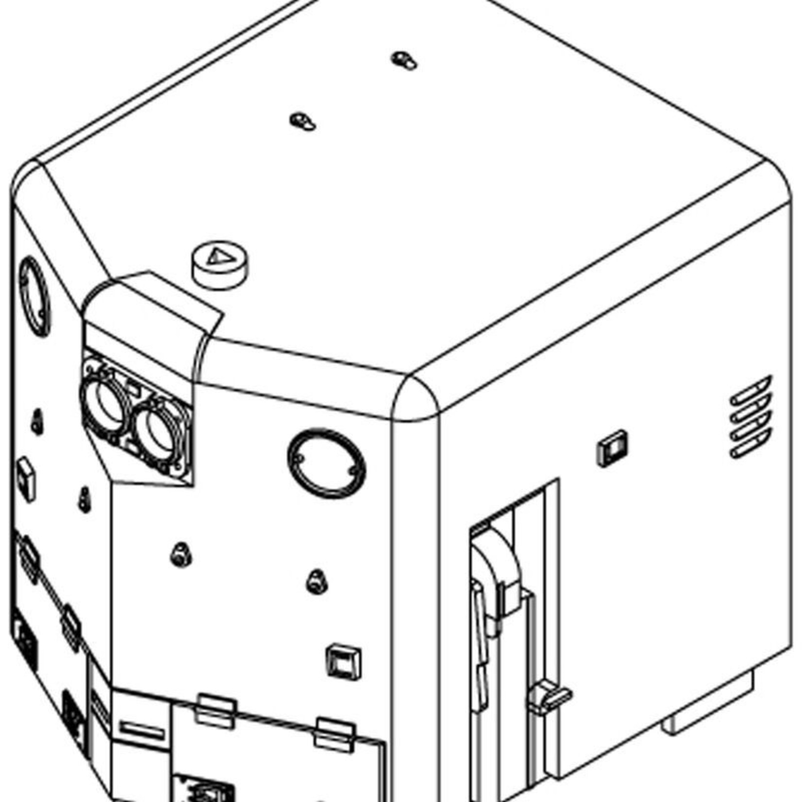 Athearn 98527 HO Nose 81 w/SP Blanked Gyralite w/ Ratchet Brake 3pk
