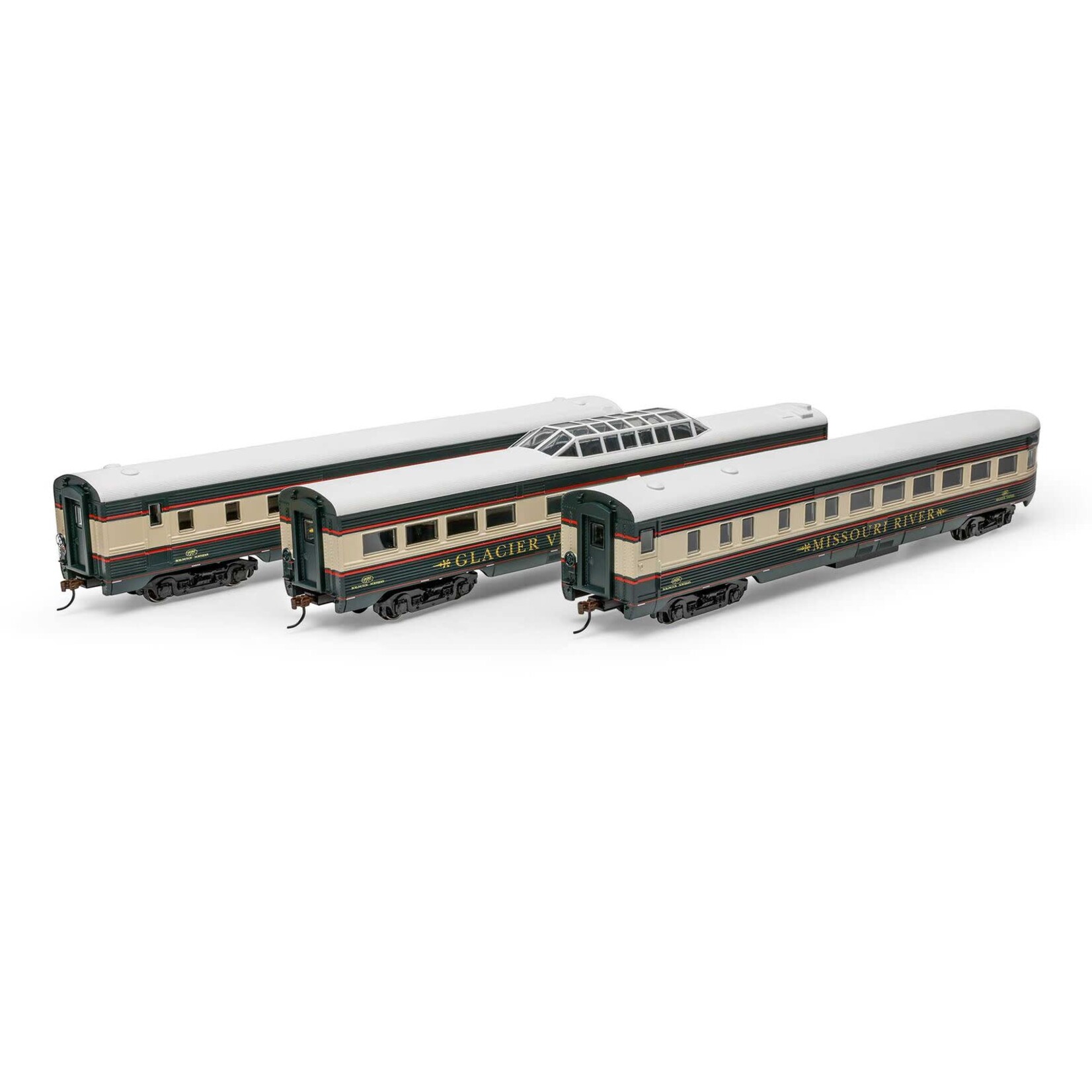 Roundhouse 79123 HO Streamline Passenger Cars BN #1 (3)