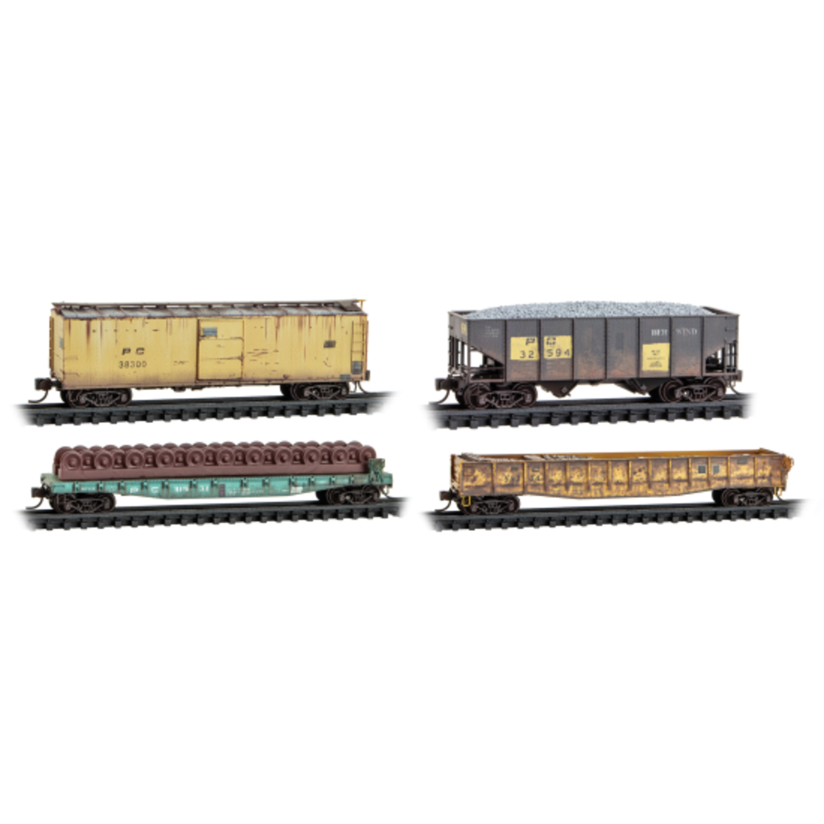 Micro Trains Line 98302283 N PC MOW 4 Pack