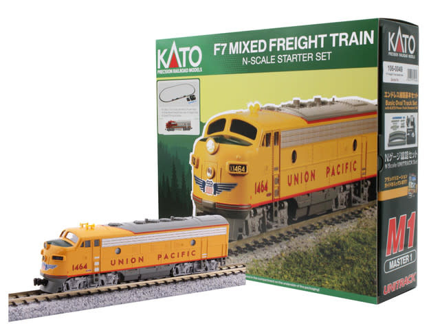 1060050 N F7 Freight Train Starter Set Union Pacific