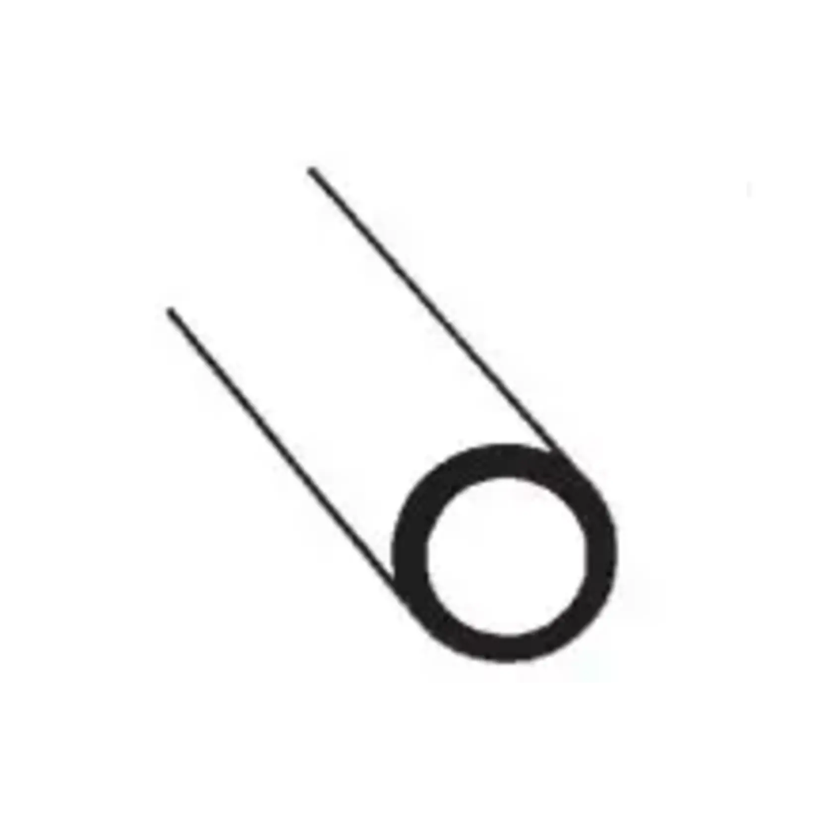 Plastruct 90603 3/32" Polystyrene Tubing 15" length (15 per pack)