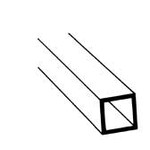 Plastruct 90623 1/4" Polystyrene Square Tubing 15" length (5 per pack)