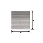 Plastruct 91509 1:87 HO gauge White Corrugated Siding 12"(300mm) x 7"(175mm) - (2 per pack)