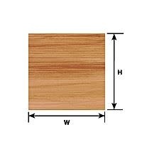 91531 .078" Beige Wood Planking Sheet 12" x 7" (2 per pack)