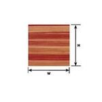 Plastruct 91533 1/4" White Wood Planking Sheet 12" x 7" (2 per pack)