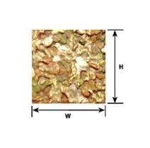 91571 1:48 O Scale Beige Rock Embankment Sheet 12" x 7" (2 of PS-69)