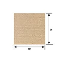 91573 No Scale White Coarse Stucco Sheet 12" x 7" (2 per pack)