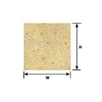 Plastruct 91584 1:160 N gauge Beige Random Stone Sheet 12" x 7" (2 per pack)