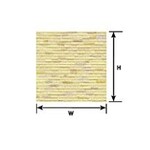 Plastruct 91590 1:87 HO gauge Beige Dressed Stone Sheet 12" x 7" (2 per pack)