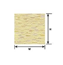 91590 1:87 HO gauge Beige Dressed Stone Sheet 12" x 7" (2 per pack)