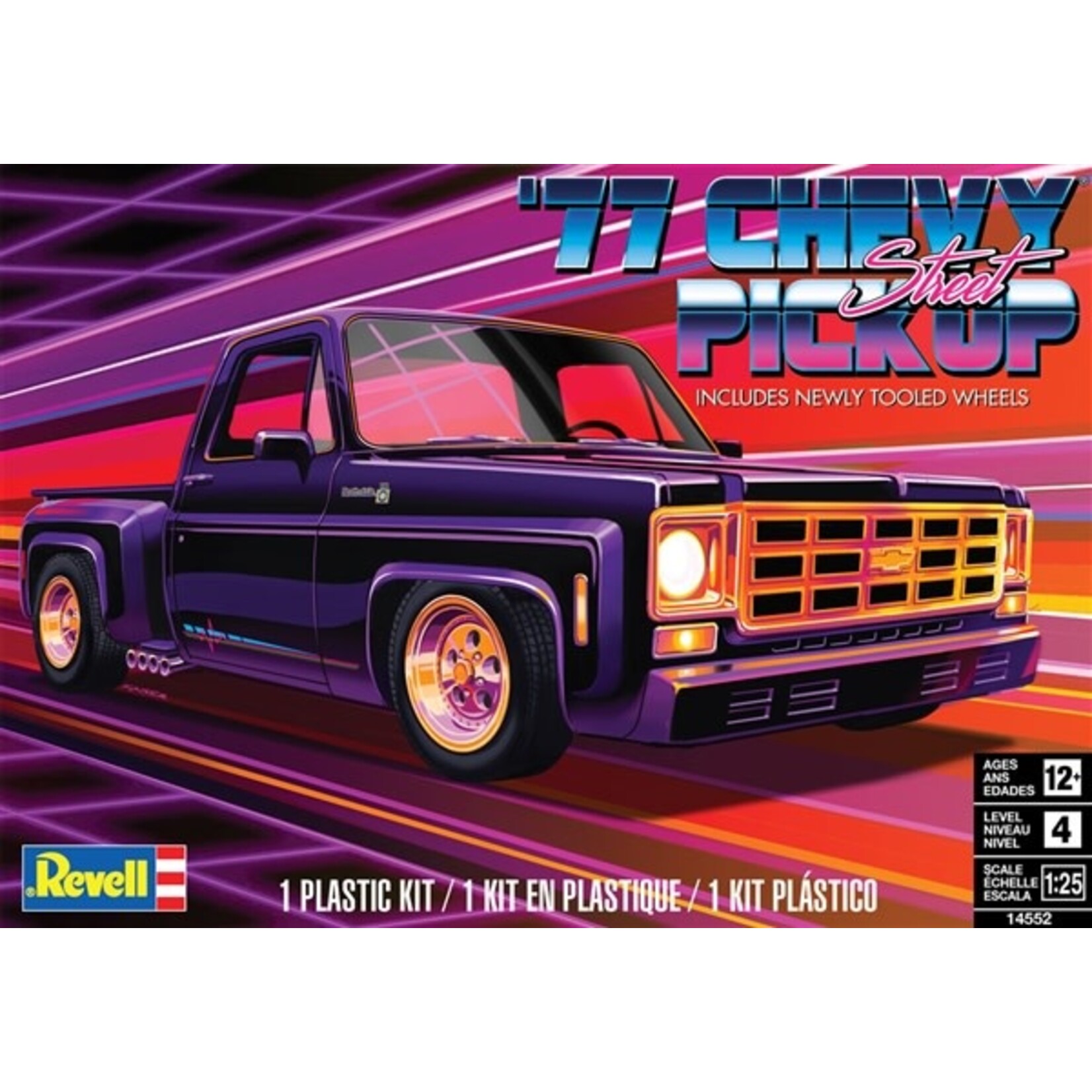 Revell 14552 1/25 1977 Chev Street Pickup Truck