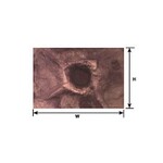Plastruct 91695 Moon & War Craters Sheet 12" x 7" (2 per pack)