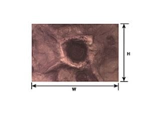 91695 Moon & War Craters Sheet 12" x 7" (2 per pack)