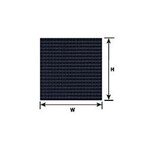 Plastruct 91711 1:48 O gauge White Rubber Tread Sheet 3-7/8" x 2-1/4" (2 per pack)