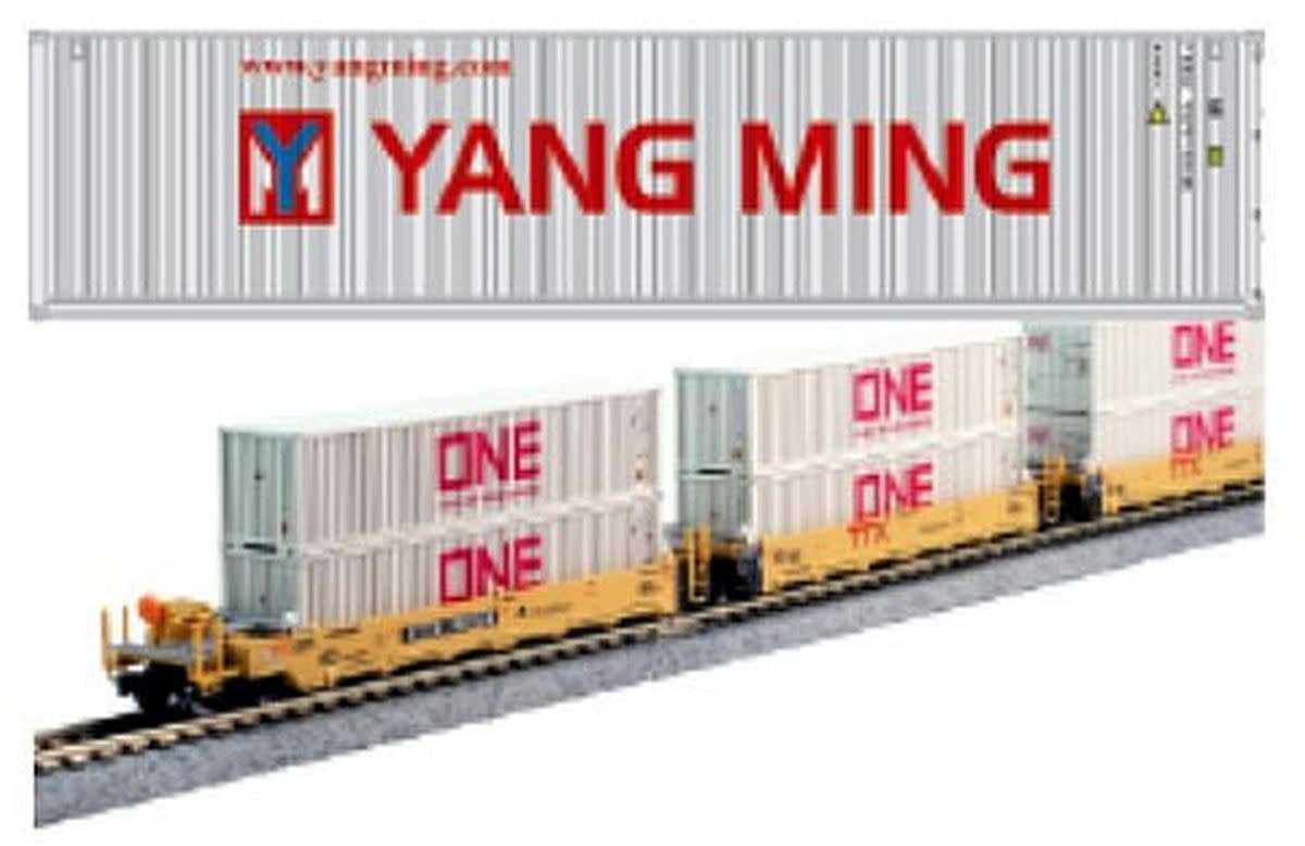 1066213 N MAXI-I Double Stack 5pk TTX #759368 w/Yang Ming Containers