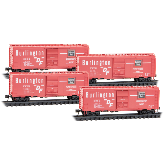 98300240 N CB&Q RP240 - 4 Pack