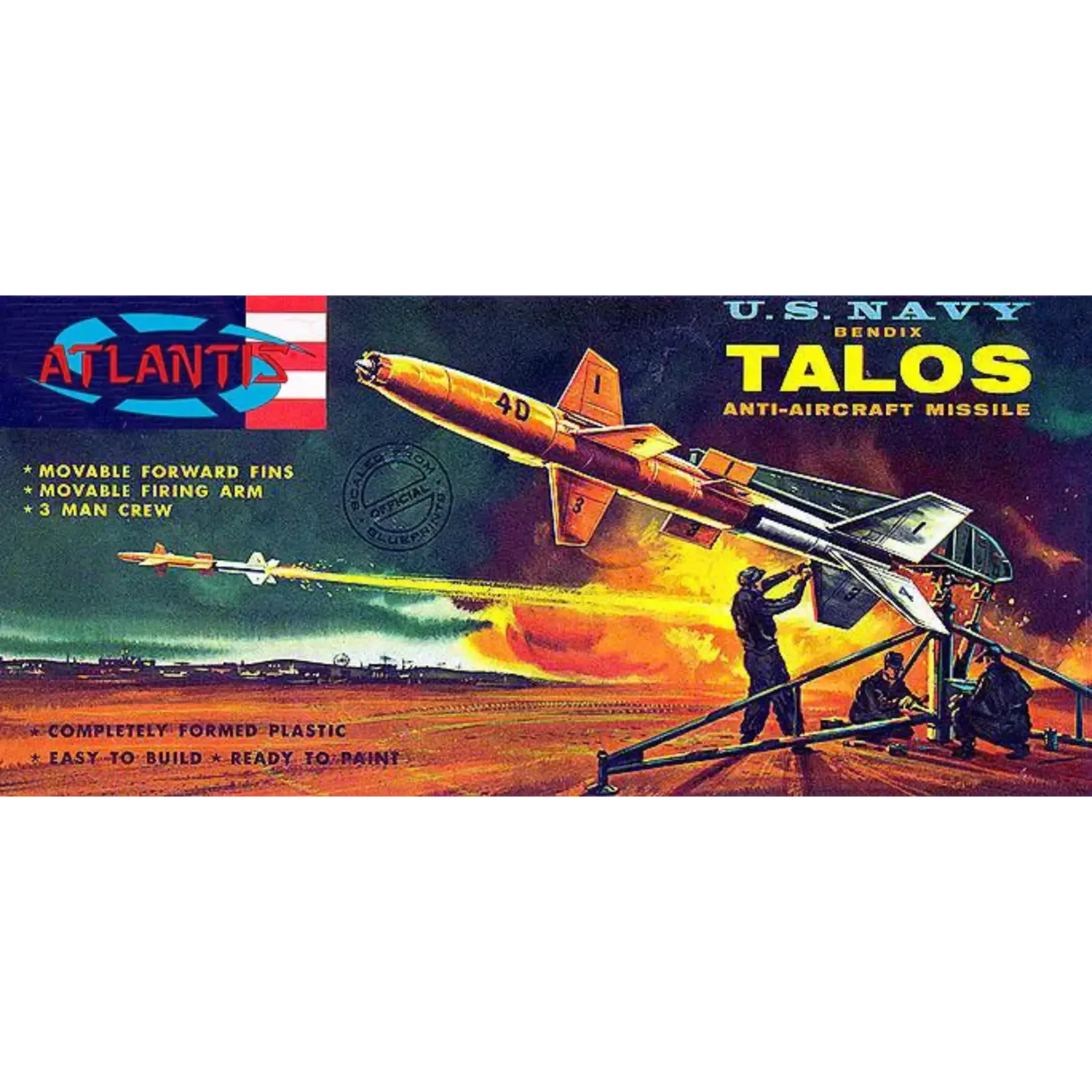 Atlantis 1808 US Navy Bendix Talos Anti-Aircraft Missile
