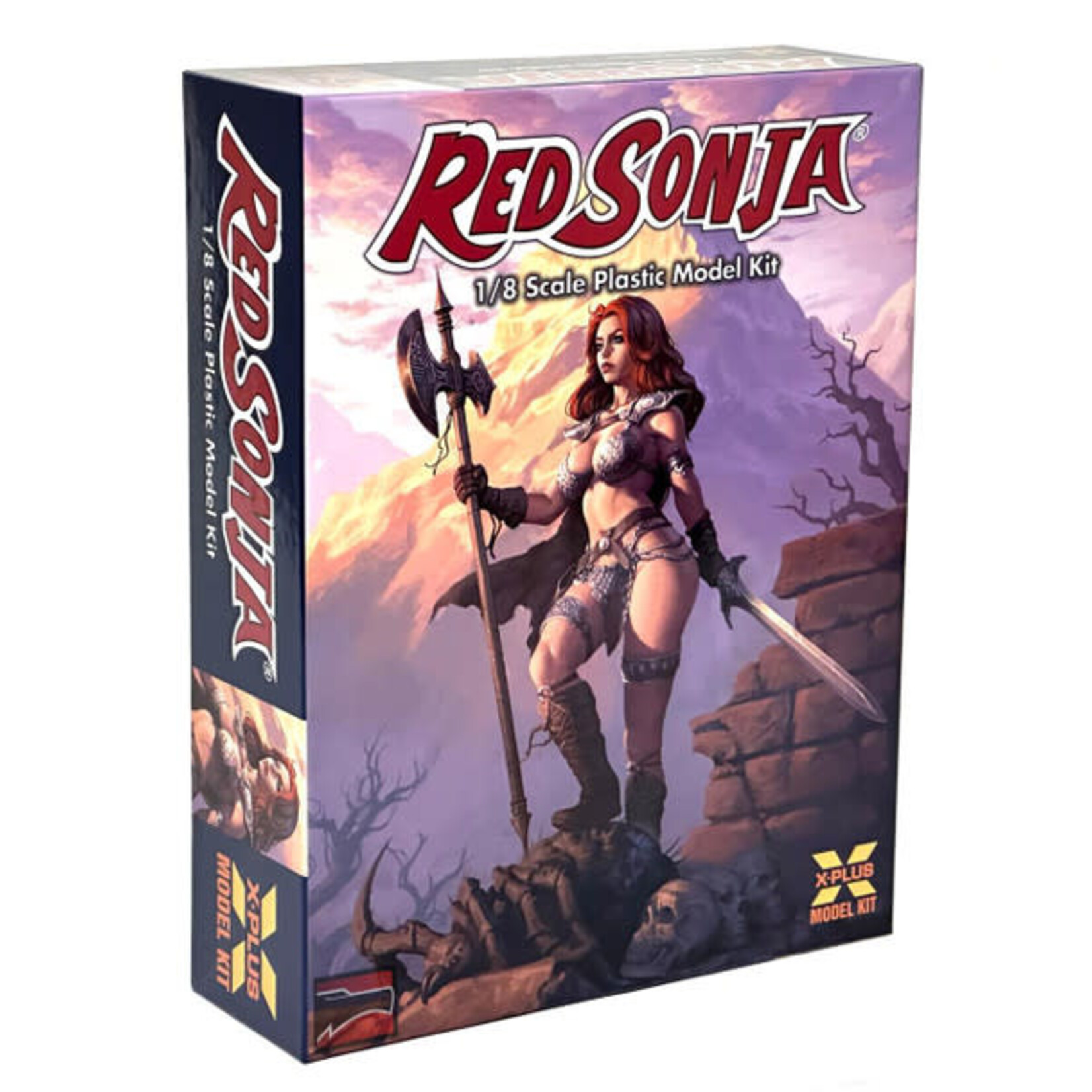 Xplus 200265 1/8 Red Sonja Female Warrior w/ Weapons