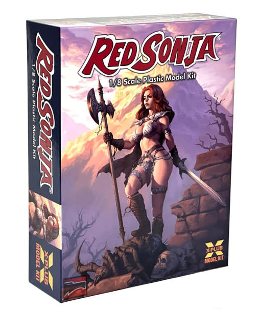 200265 1/8 Red Sonja Female Warrior w/ Weapons