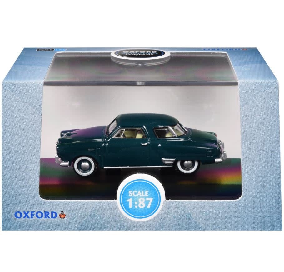 87SC50002 HO 1950 Studebaker Starlight Coupe - Aqua Green