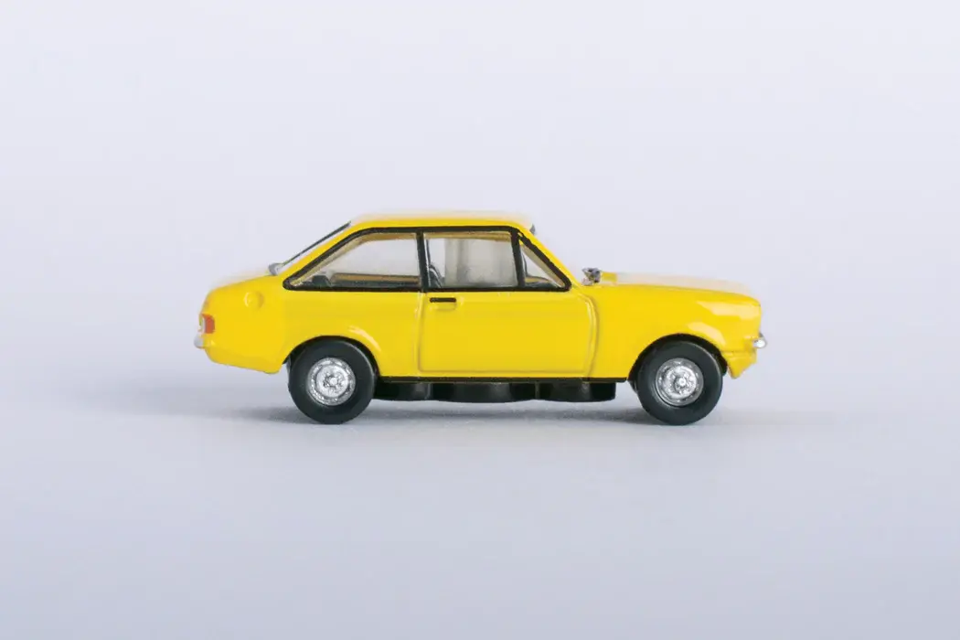NESC002 Ford Escort Mark II - Signal Yellow