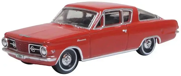 87PB65002 HO Plymouth Barracuda 1965 - Medium Red