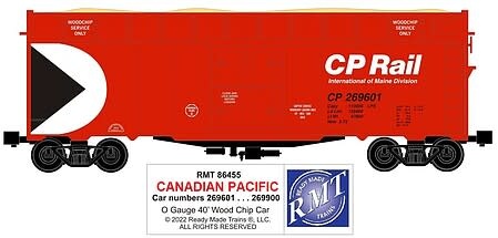 86455 O Woodchip Car CP