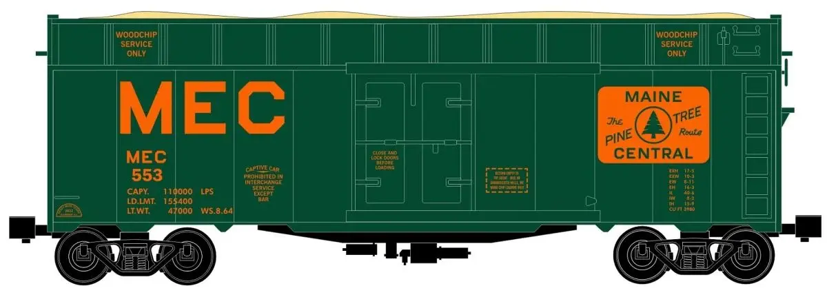 86462 O Woodchip Car MEC