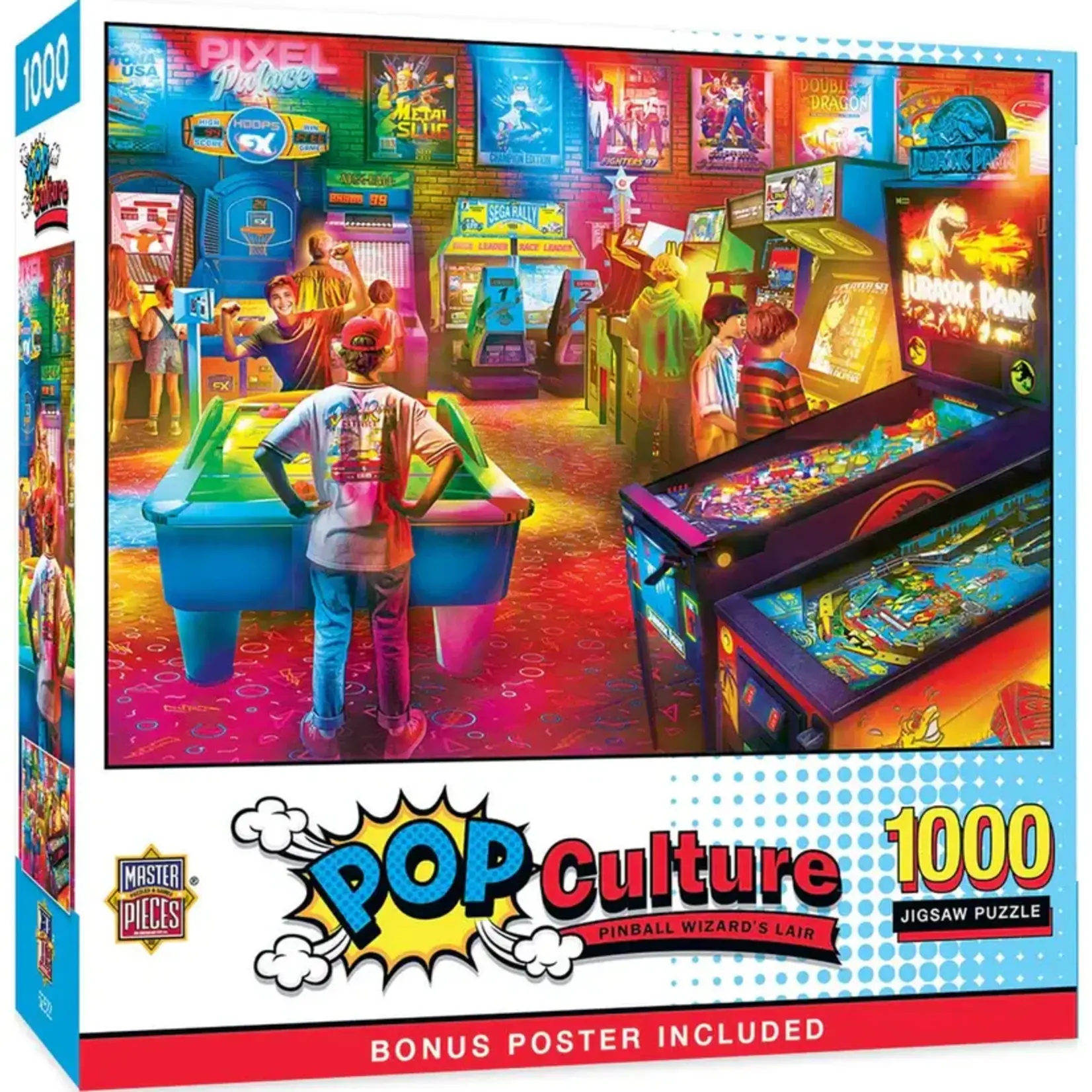 MasterPieces 72536 Pop Culture - Pinball Wizard's Lair 1000pc Puzzle
