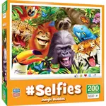 MasterPieces 12508 Selfies - Jungle Buddies 200pc Puzzle