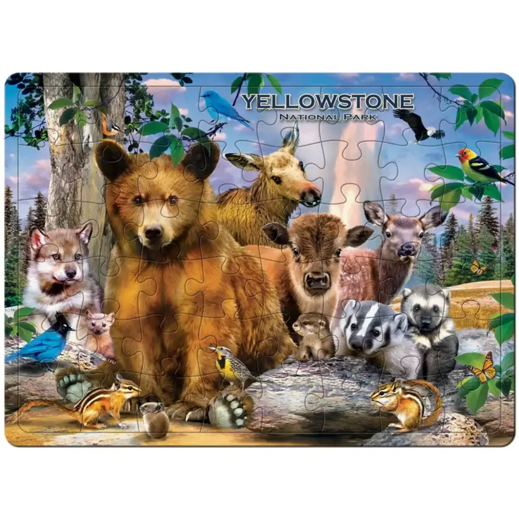 MasterPieces 12548 Yellowstone National Park 48pc Tray Puzzle