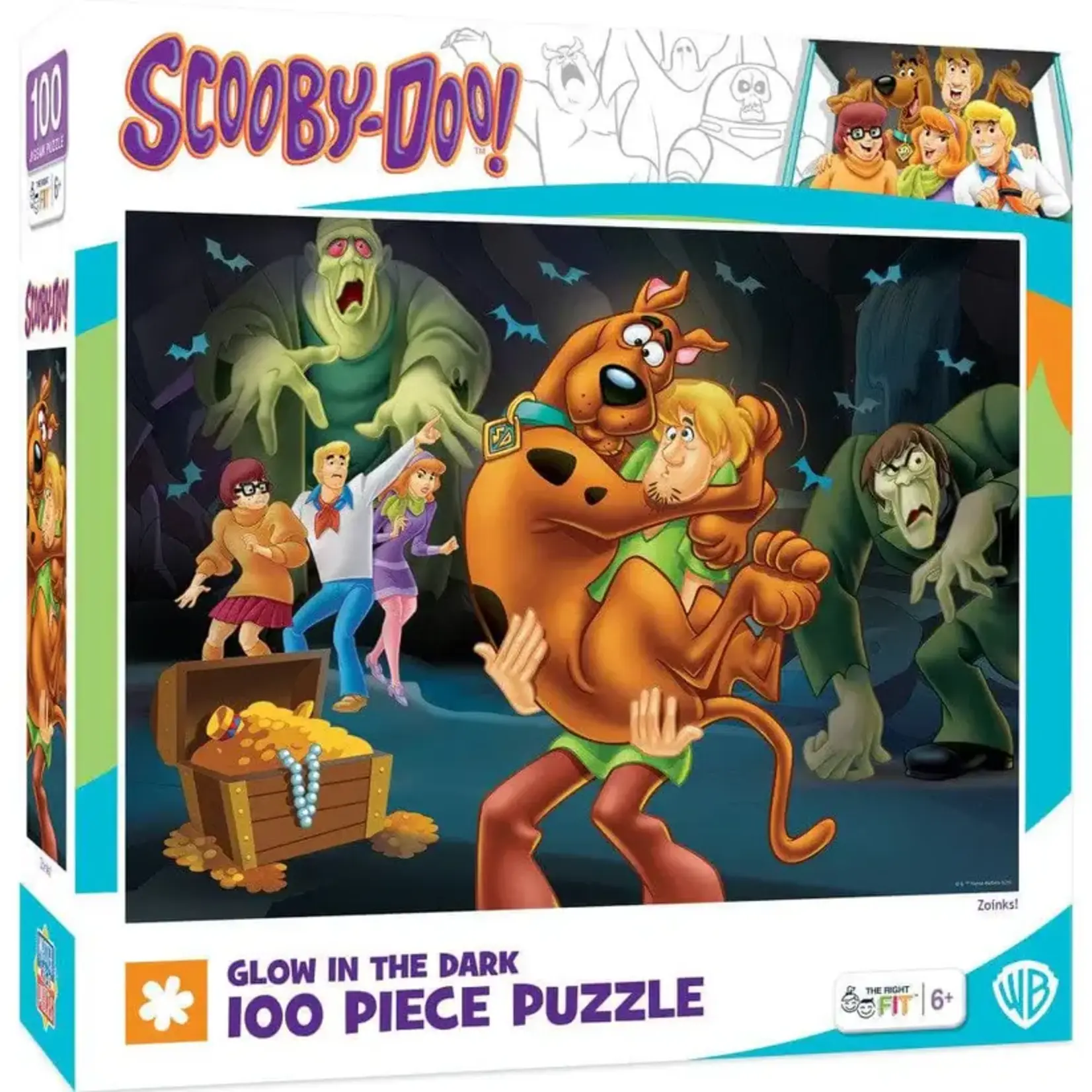 MasterPieces 12555 Scooby Doo - 100pc Puzzle