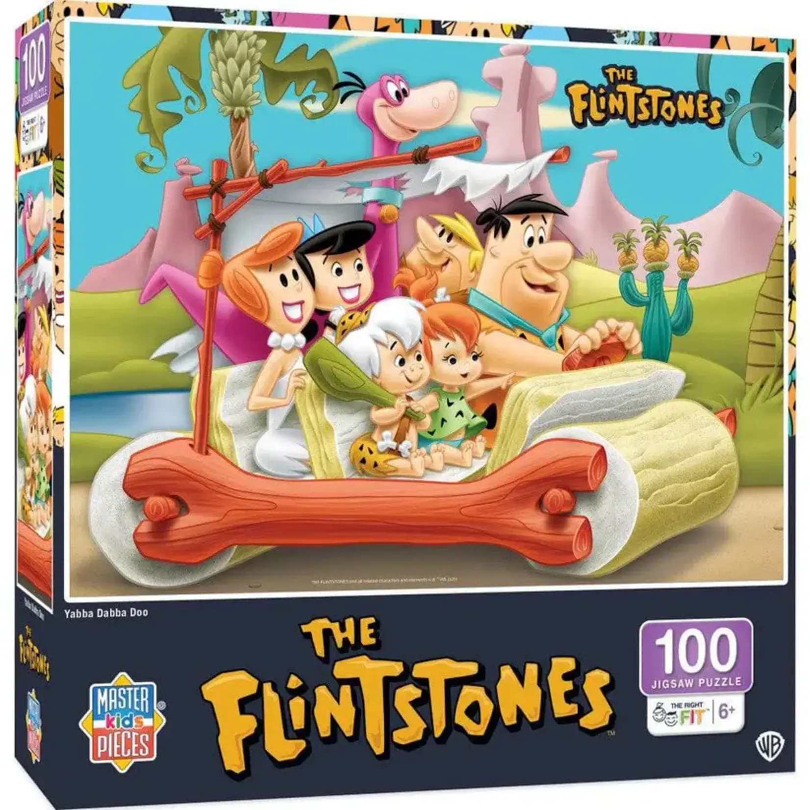 MasterPieces 12556 Flintstones - 100pc Puzzle