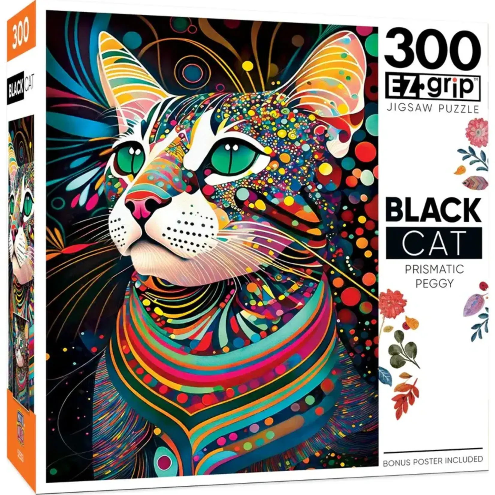 MasterPieces 32507 Black Cats - Prismatic Peggy 300pc EzGrip Puzzle