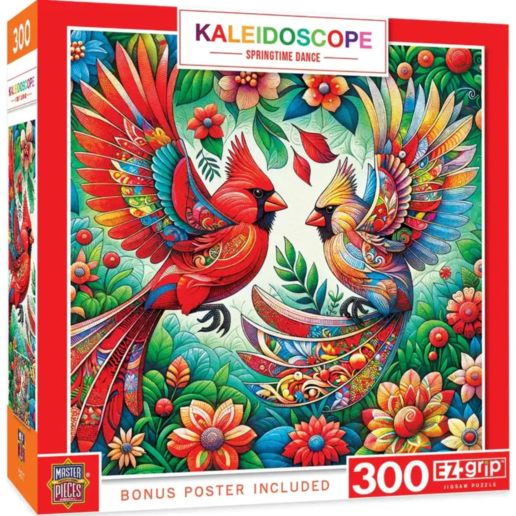 MasterPieces 32510 Kaleidoscope - Springtime Dance 300pc EzGrip Puzzle