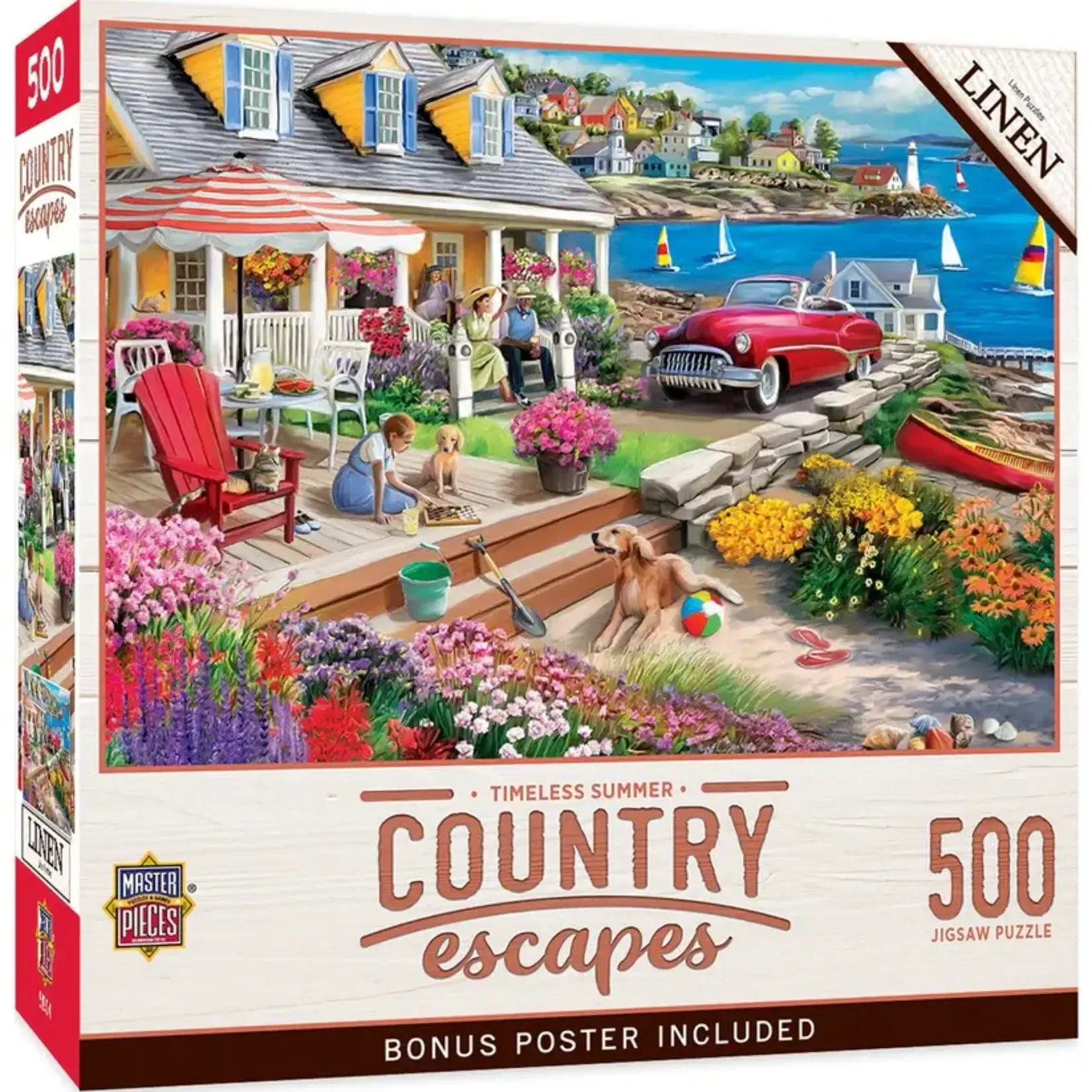 MasterPieces 32583 Country Escapes - Timeless Summer 500 pc
