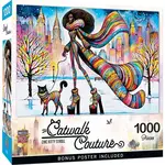 MasterPieces 72523 Catwalk Couture - Chic Kitty Stroll 1000pc Puzzle