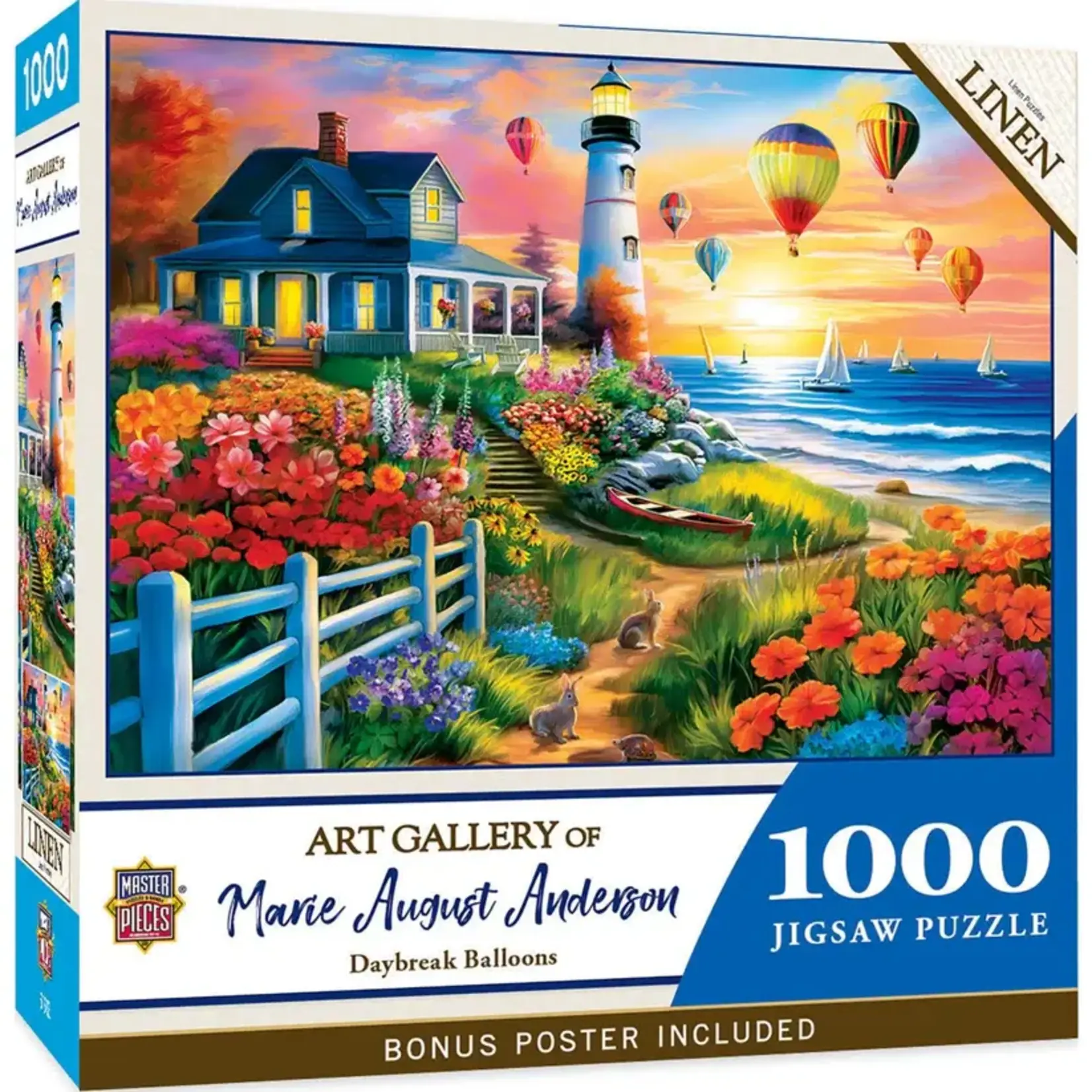 MasterPieces 72555 Art Gallery - Daybreak Balloons 1000pc Puzzle