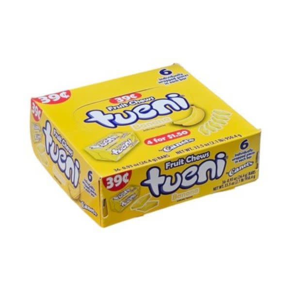 Tueni Banana Fruit Chews - 6 Piece .93oz