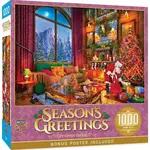 MasterPieces 72580 Holiday - Christmas Lodge 1000pc Puzzle