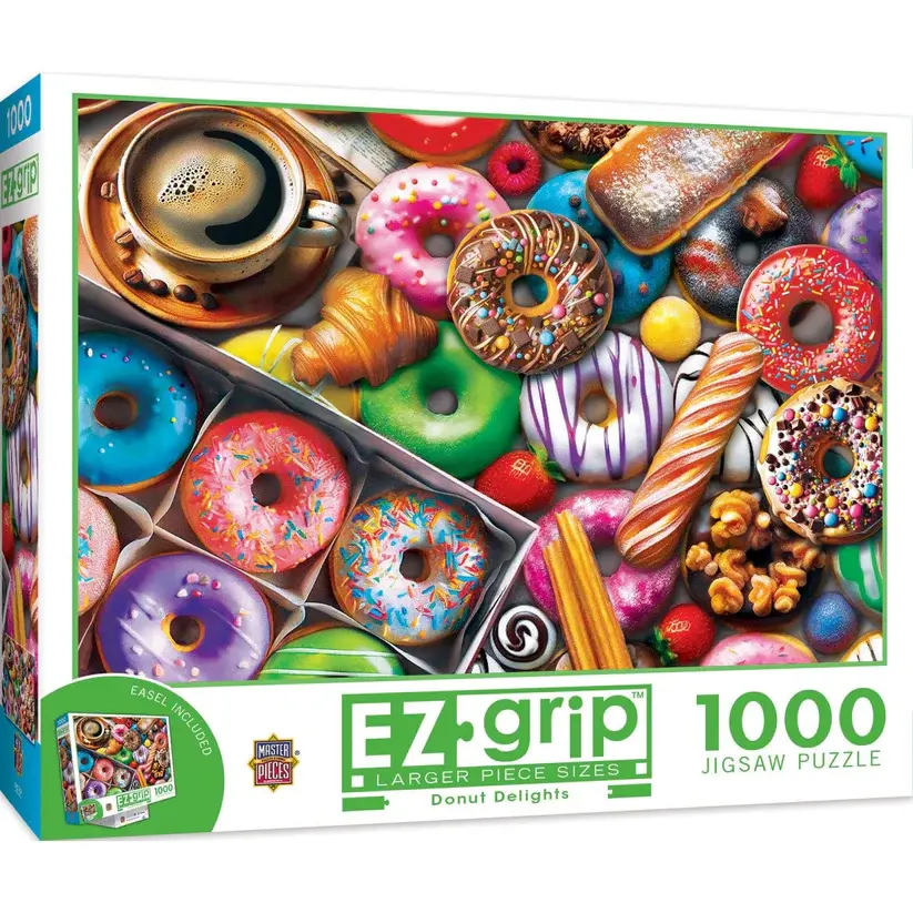 72560 Donut Delights 1000pc EzGrip Puzzle