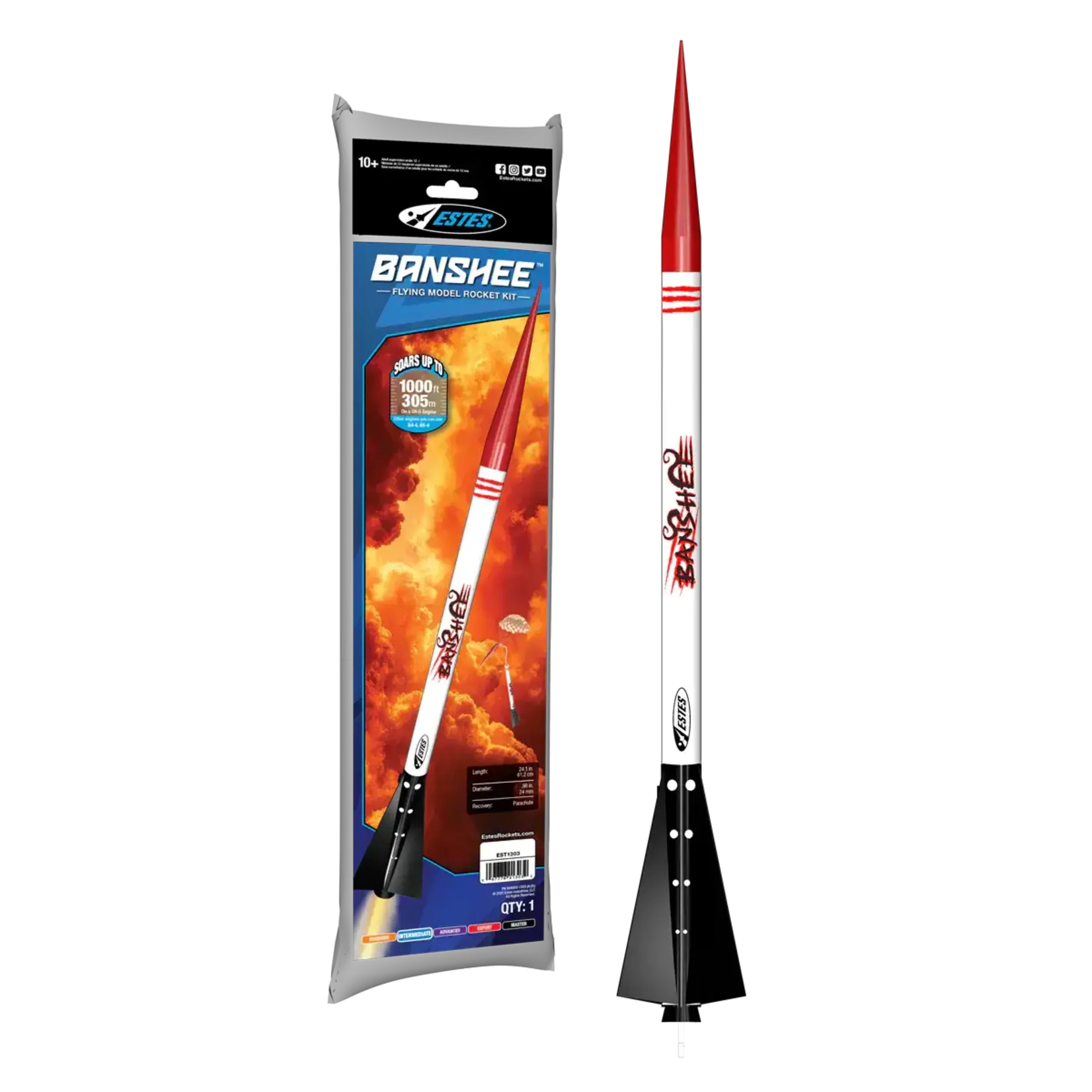 Estes 1303 Banshee Rocket Kit