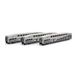 Athearn 29706 HO Bombardier Coach SCAX #199/205/210