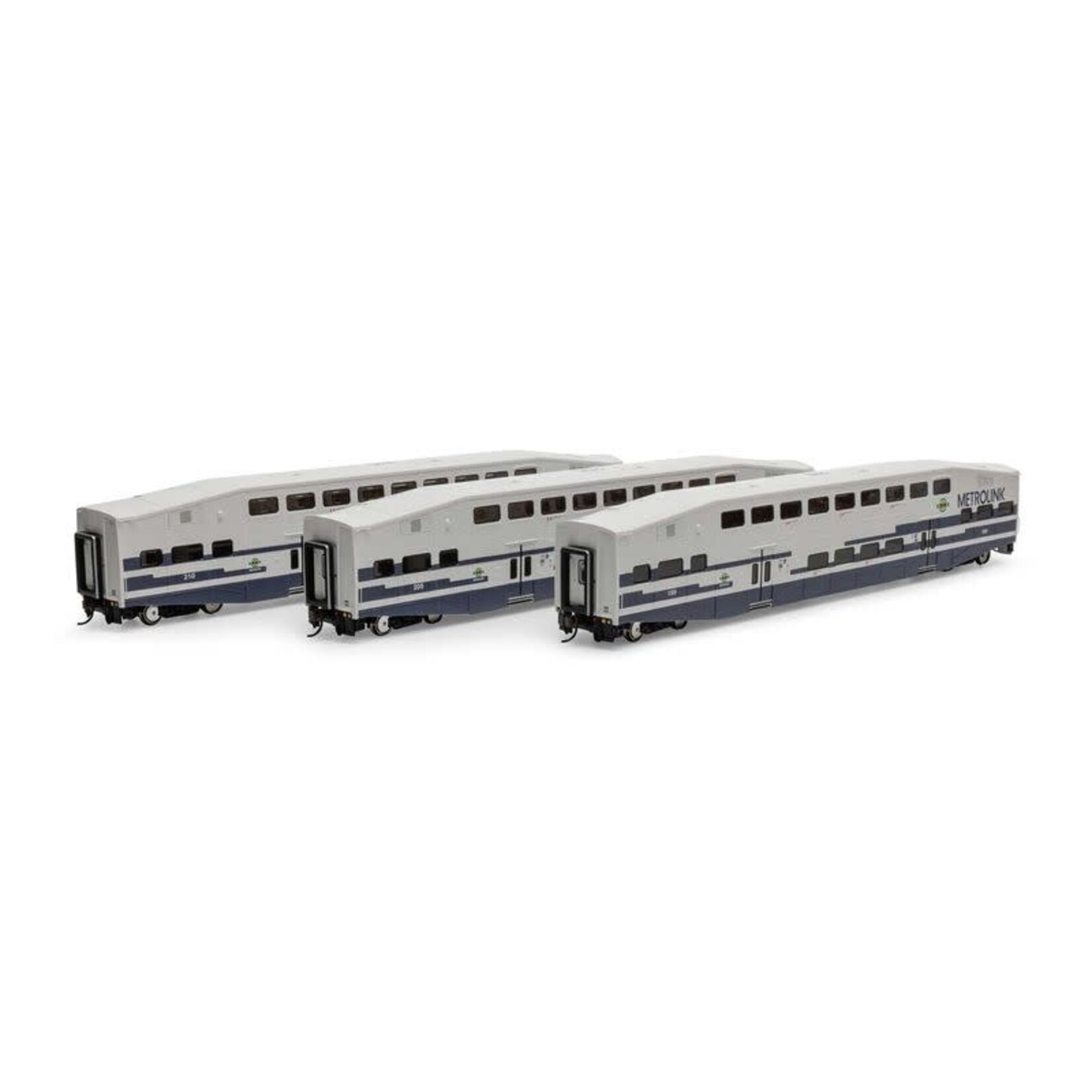 Athearn 29706 HO Bombardier Coach SCAX #199/205/210