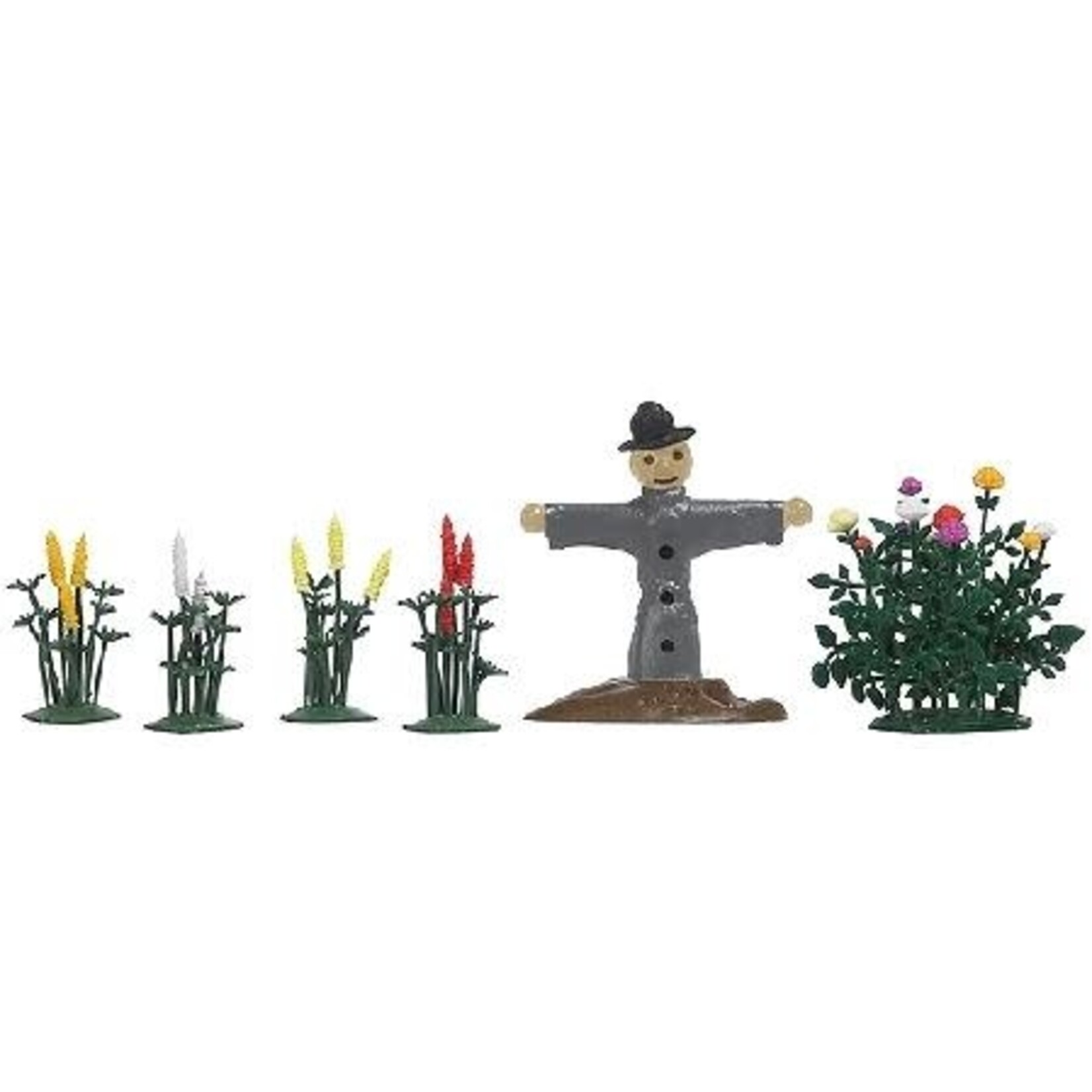 Busch 1233 SCARECROW & FLOWERS