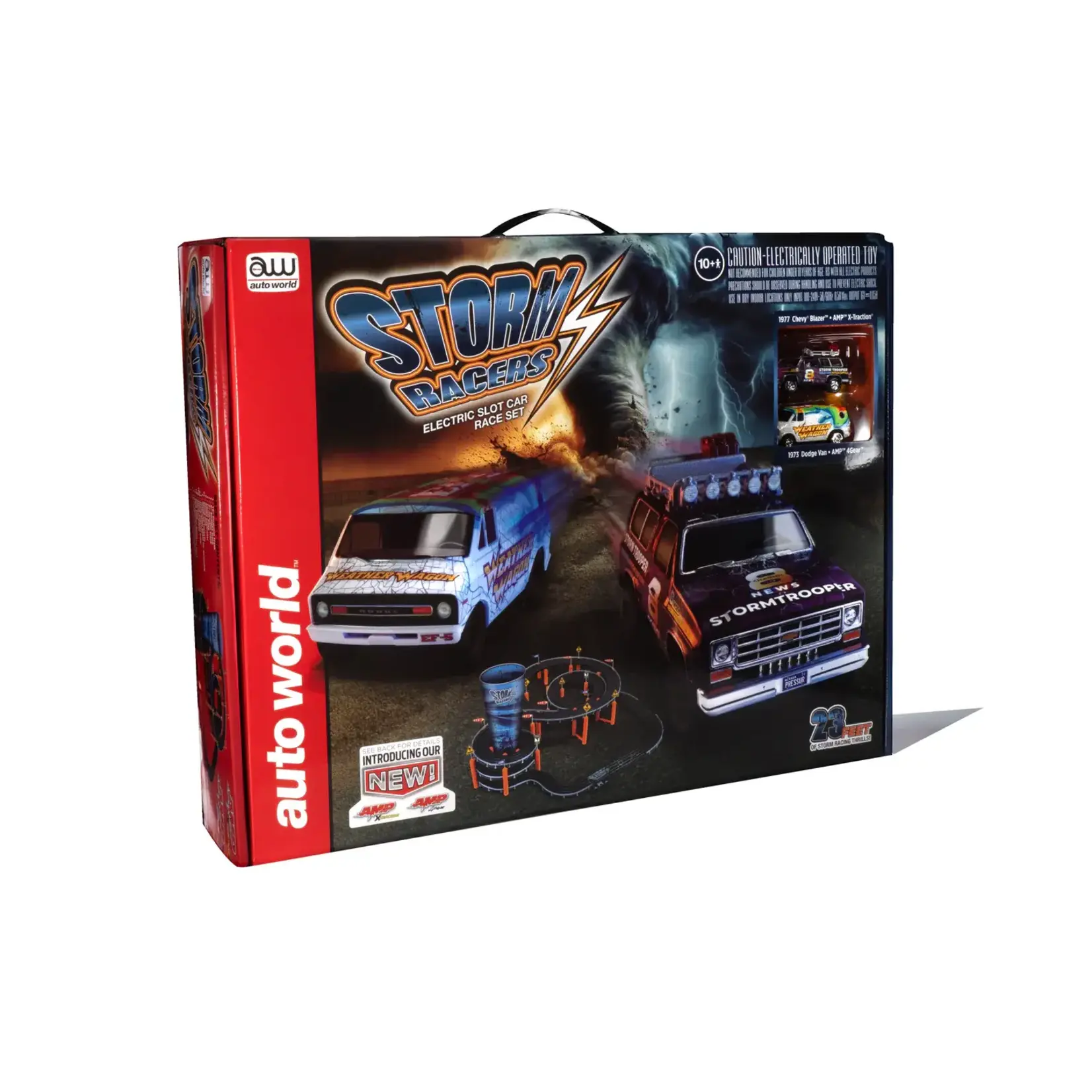 Auto World SRS362 23 Storm Racers Slot Racing